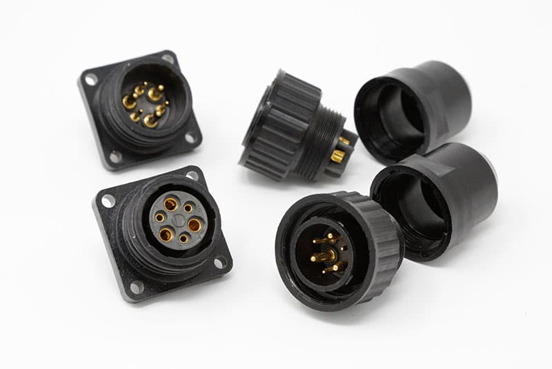 Circular Connectors - 3000 Series for fire safety